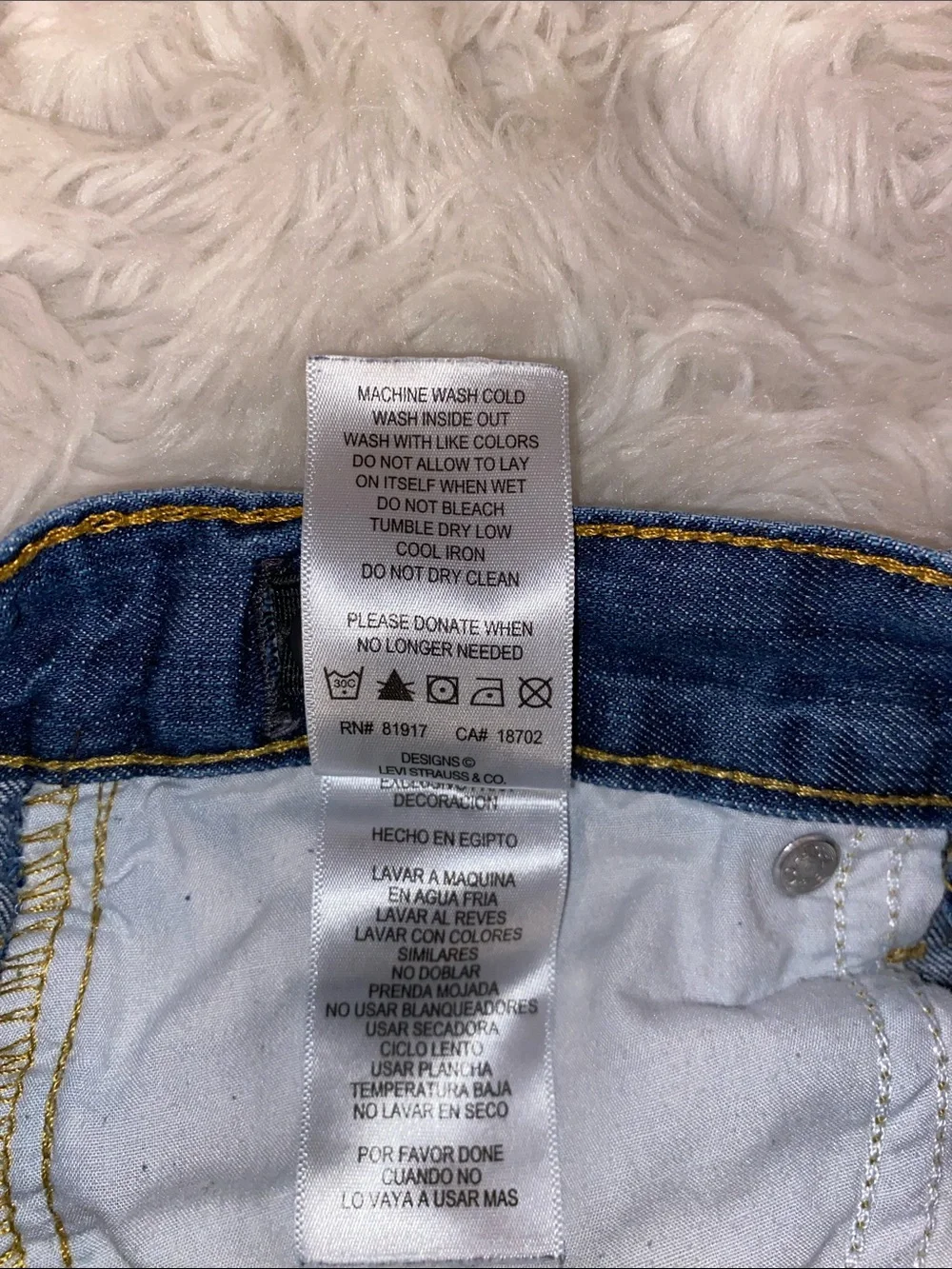 Levi's 514 Straight Boys Jeans